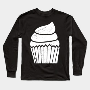 cupcake day icon for every cupcake baker Long Sleeve T-Shirt